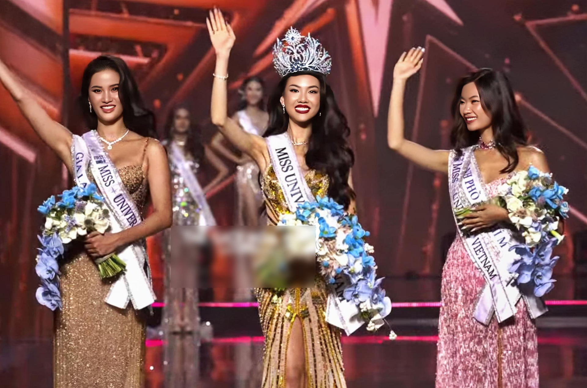 Chung kết Miss Universe Vietnam 2023 đã khép lại với ngôi vị Hoa hậu thuộc về Bùi Quỳnh Hoa.