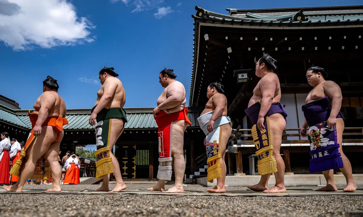 Sumo là một môn thể thao truyền thống của Nhật Bản, các võ sĩ sumo (rikishi) bắt buộc phải có thân hình cao lớn