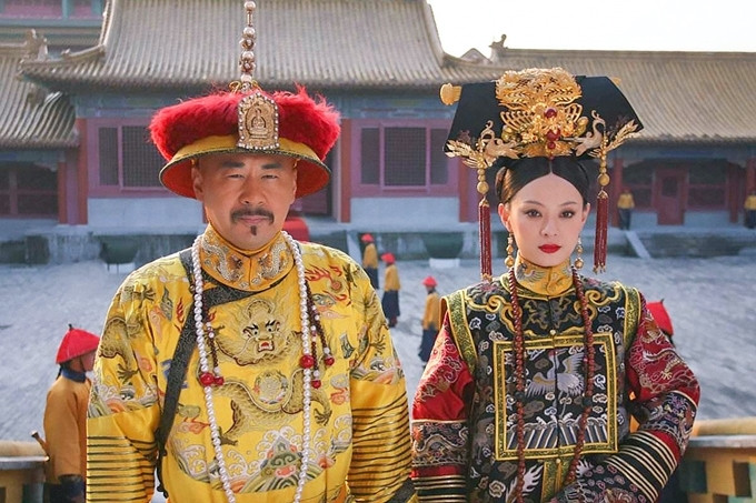 Trần Kiến Bân nam chính 'Hậu Cung Chân Hoàn Truyện', đóng cùng vai Ung Chính vào cùng năm 2011