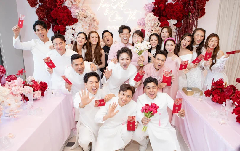 Puka - Gin Tuấn Kiệt tổ chức đám cưới với sự góp mặt đông đảo nghệ sĩ đình đám trong showbiz.
