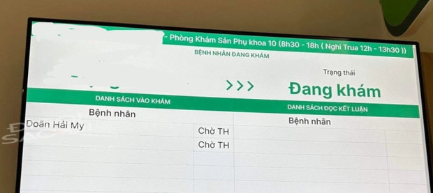 Rộ hình ảnh thông tin Doãn Hải My chờ khám ở khoa sản phụ khoa ở Hà Nội (Ảnh: Đi Soi Sao Đi)