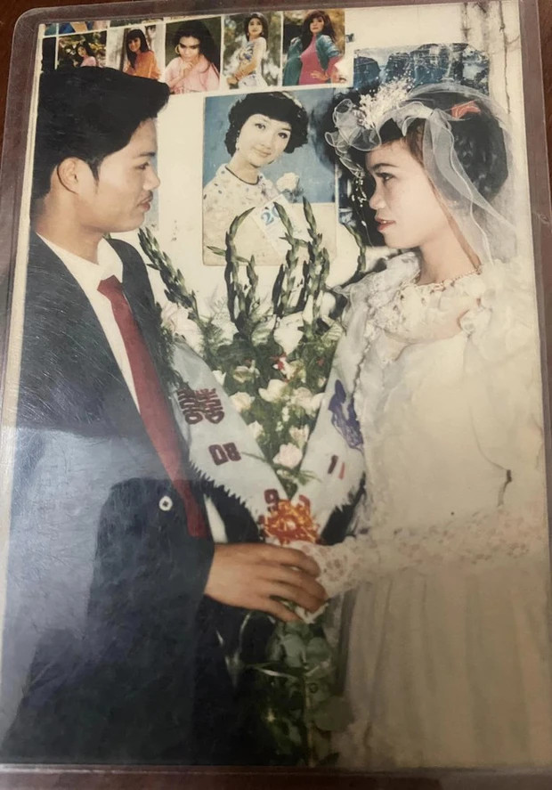 Đám cưới vợ chồng bà Hưng và ông Phúc - cách đây 30 năm