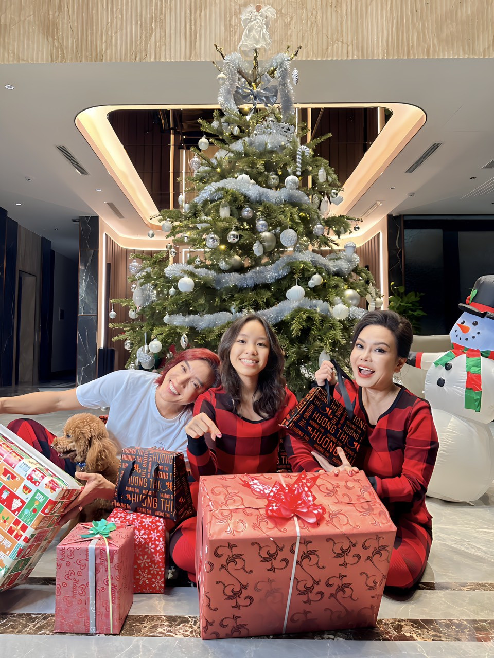 Gia đình nghệ sĩ Việt Hương đón Noel tại biệt thự 240 tỷ đồng