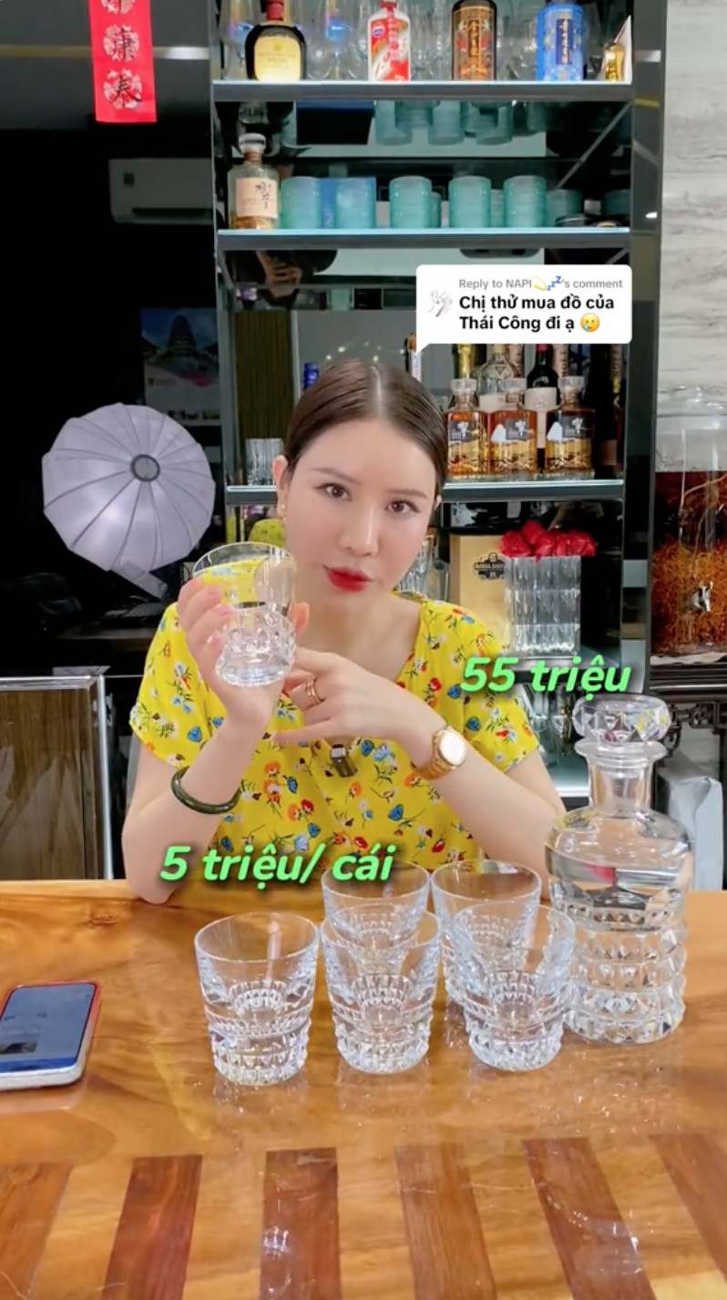 Tìm ra danh tính cô gái mua bộ ly 100 triệu của Thái Công, nghe review xong ai nấy “mở mang tầm mắt” - ảnh 2