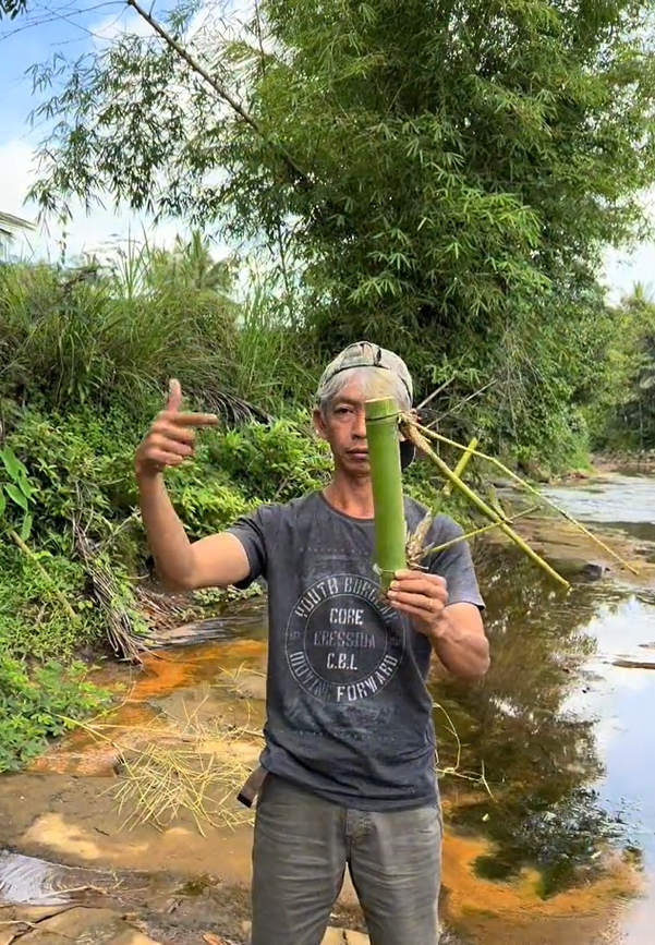 Loại tre này tất cả từ cành, gai đến thân cây đều mọc ngược, ai nhìn vào cũng phải để ý.