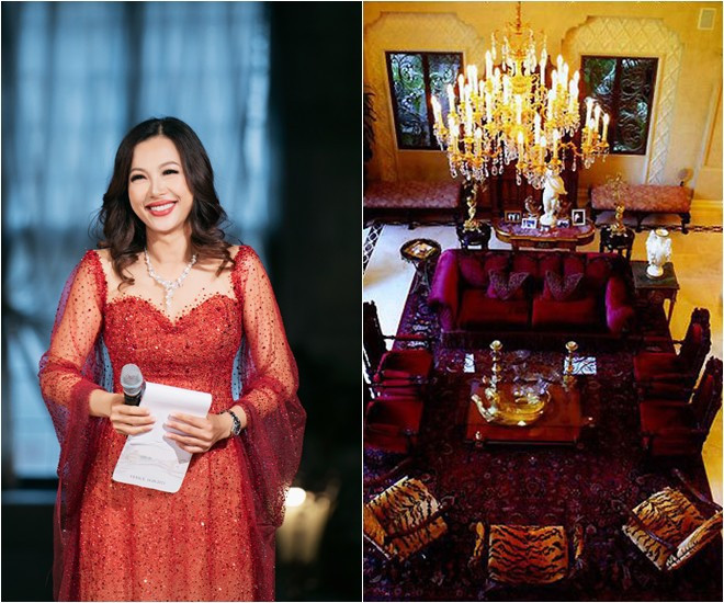 Hoa hậu giàu nhất Việt Nam từng sống biệt thự dát vàng 24K xa hoa bật nhất