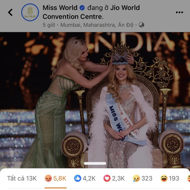 Người đẹp Cộng hòa Séc vừa đăng quang, Miss World “gặp biến” chưa từng có trong lịch sử