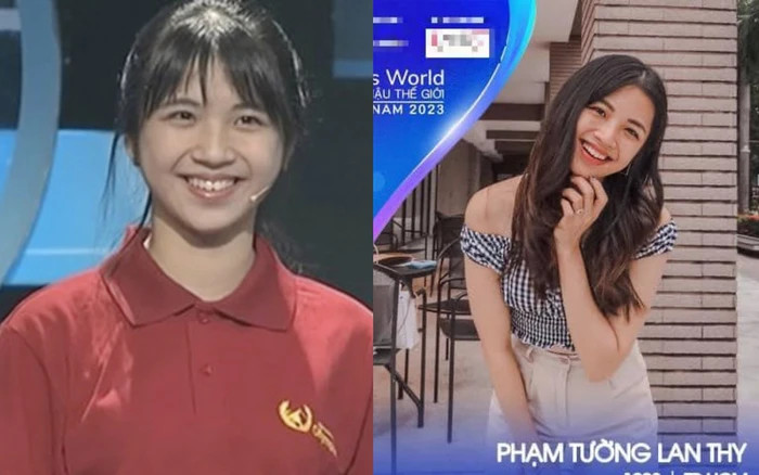 Hình ảnh 'hot girl ống nghiệm' Lan Thy thi Miss World Vietnam 2023 từng khiến cộng đồng mạng xôn xao.
