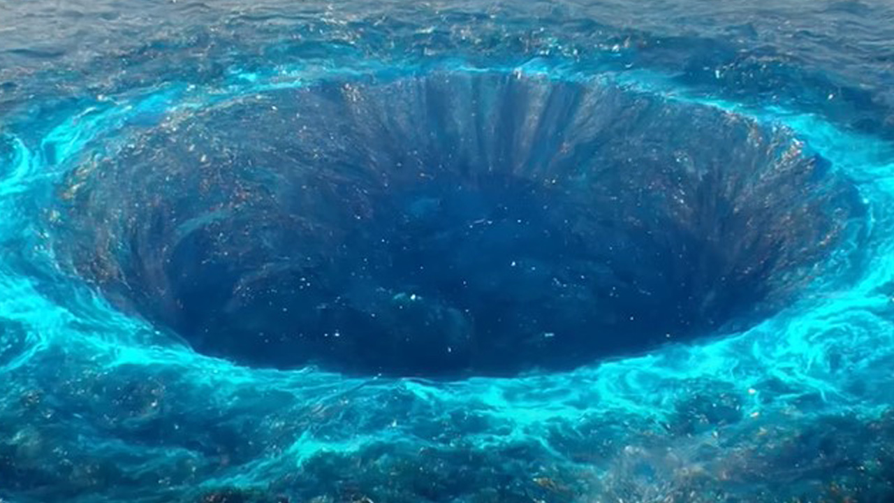 Hồ nước xanh Blue Hole nằm cạnh bờ biển bán đảo Sinai, thành phố Dahab, Ai Cập là mồ chôn của hàng trăm thợ lặn