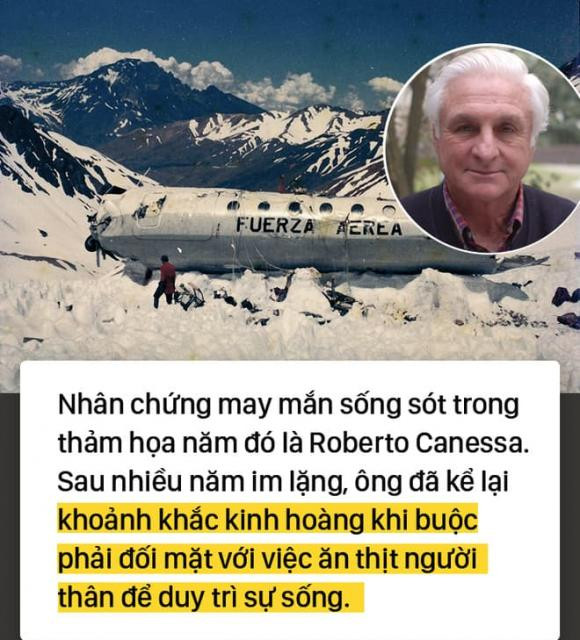 Những người sống sót trong vụ tai nạn máy bay Andes năm 1972 đã tiết lộ câu chuyện đau buồn về cách họ sống sót