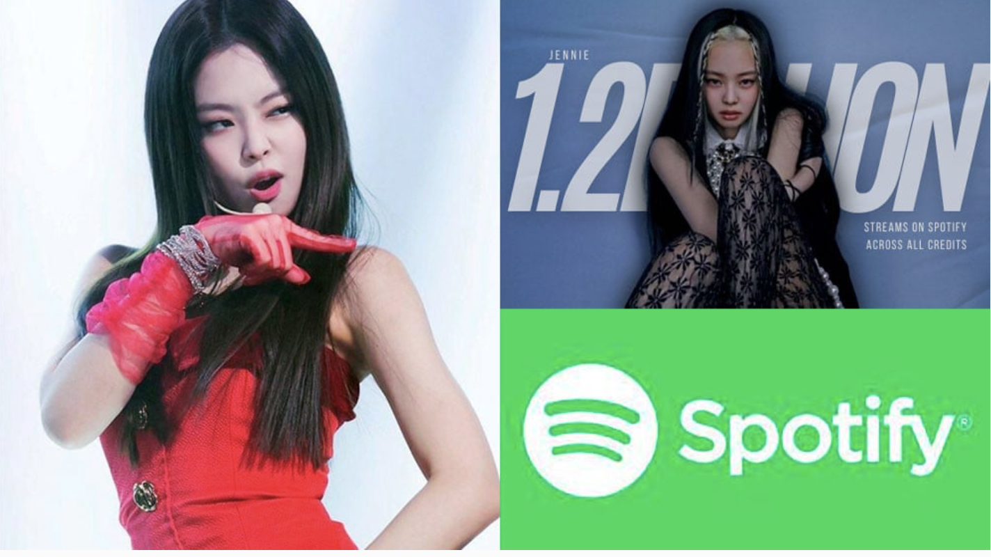 Jennie (Blackpink) trở thành nữ nghệ sĩ solo K-Pop đầu tiên đạt 1,2 tỉ lượt nghe trên Spotify - ảnh 1