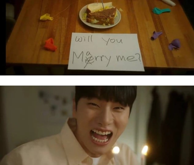 Cảnh cầu hôn “cảm lạnh' của Park Min-young trong “Marry My Husband” đạt 3 triệu lượt xem - ảnh 3