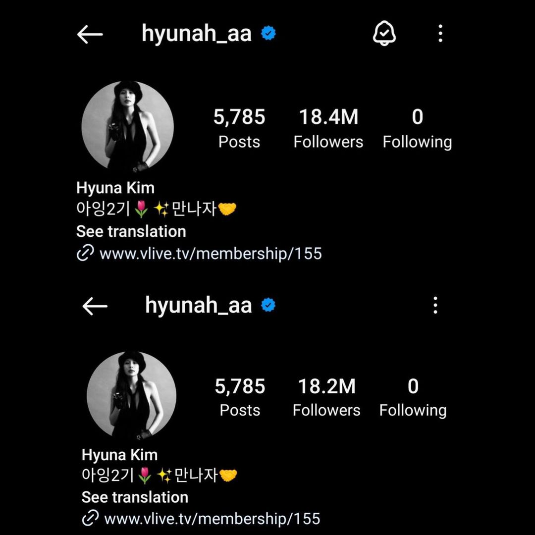 HyunA mất 200.000 người theo dõi Instagram trong vòng một tuần sau khi công khai chuyện tình cảm với Yong Jun-hyung - ảnh 1