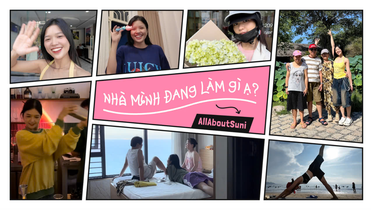 Suni Hạ Linh trở lại với vlog đầu tay 'Nhà mình đang làm gì ạ?'