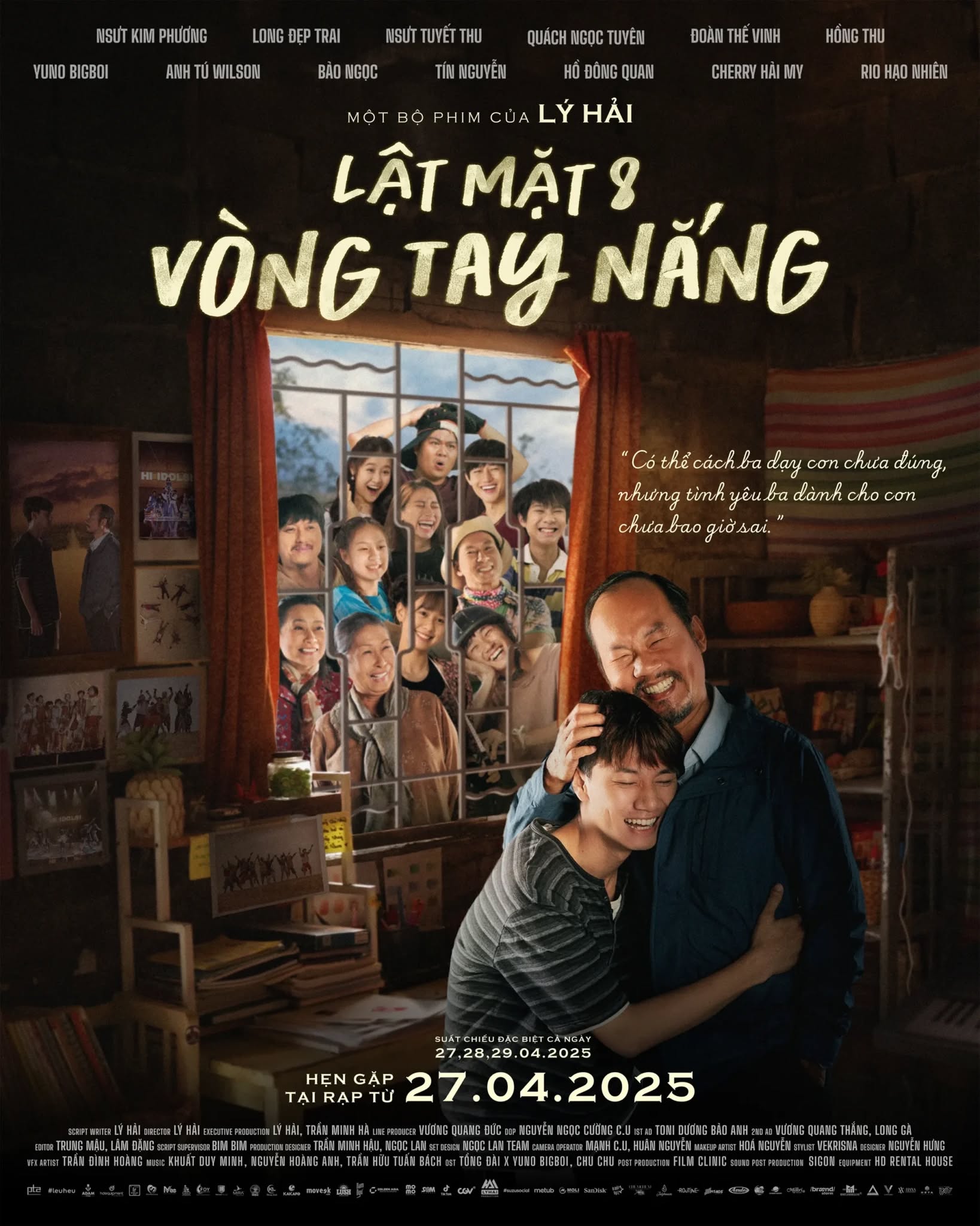 Lê Tuấn Khang trải lòng về vai diễn trong 'Lật mặt 8': ‘Vai bự, vai nhỏ gì em cũng muốn đóng vì quý anh Hải’ - ảnh 6