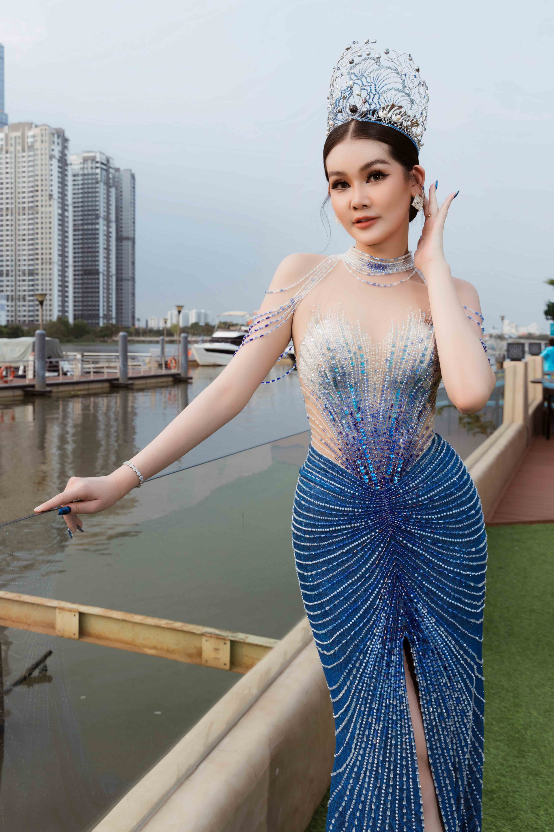 Hoa hậu Đại dương Việt Nam 2017 Lê Âu Ngân Anh