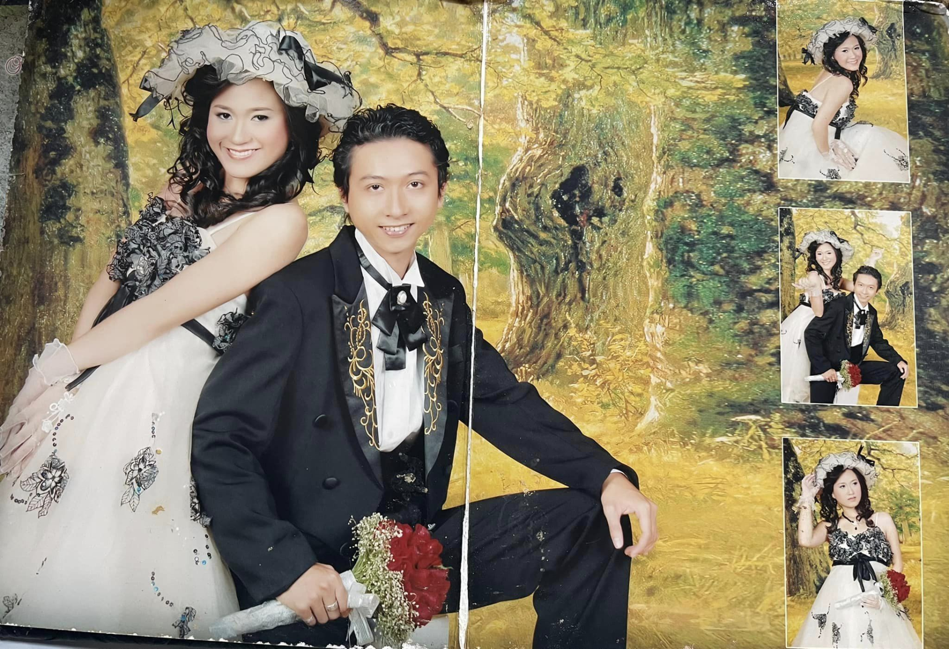 Hứa Minh Đạt tung ảnh cưới với Lâm Vỹ Dạ nhân ngày lễ Tình yêu, CĐM cười ngất với những concept khó đỡ - ảnh 1
