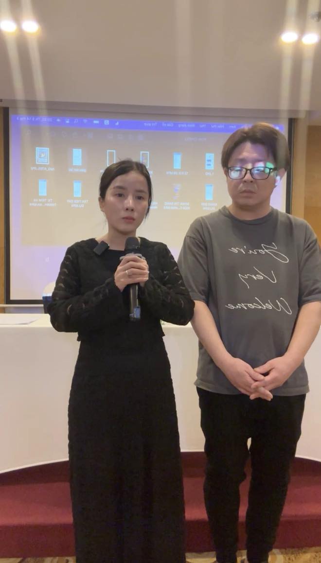 Vợ chồng Bà Nhân Vlog mở họp báo kín để xin lỗi bác sĩ Cao Hữu Thịnh đồng thời đính chính nhiều thông tin sai lệch.