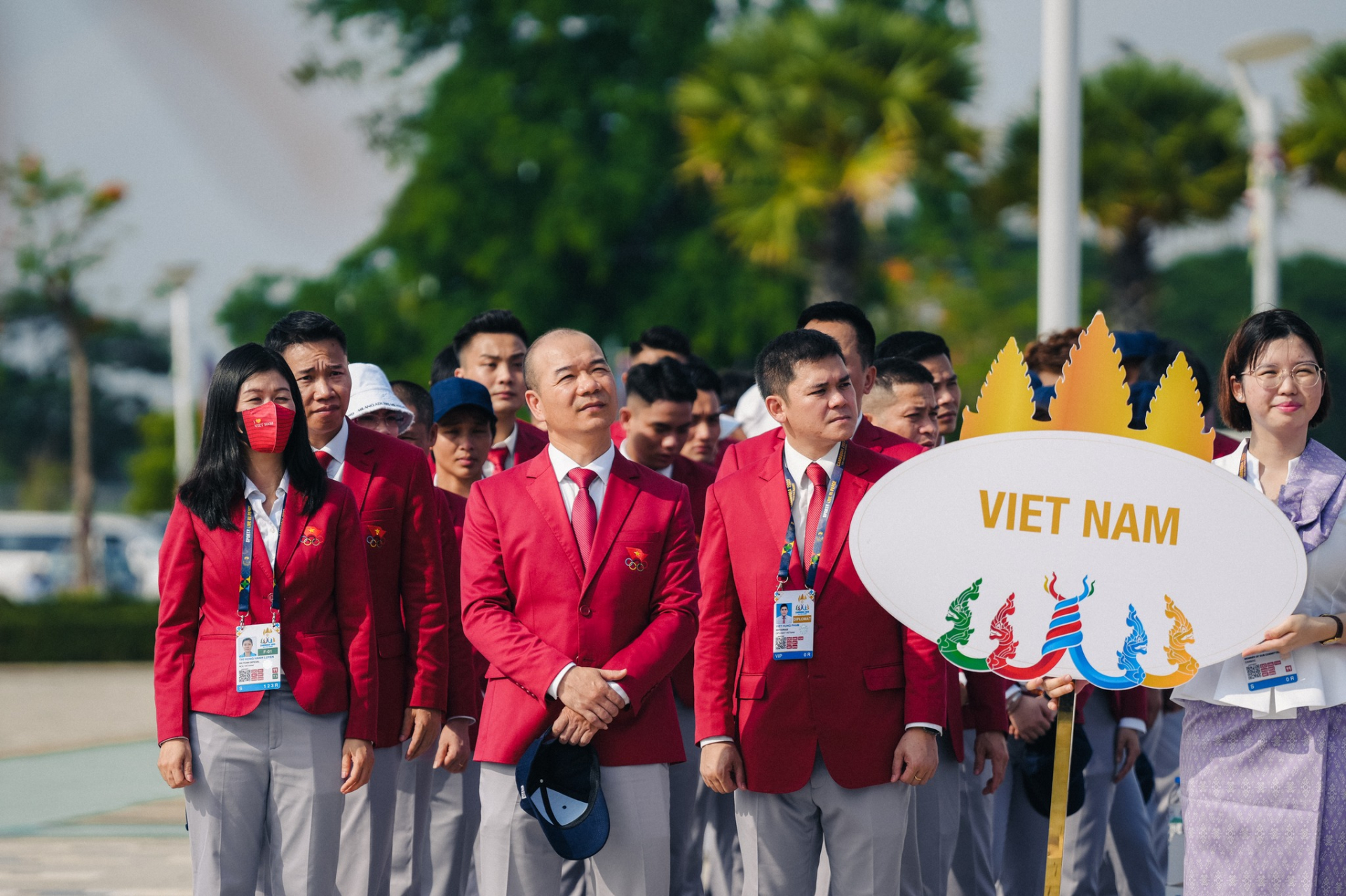Đoàn thể thao Việt Nam tham dự SEA Games 32 với mục tiêu chinh phục tốp đầu khu vực. Ảnh: Sưu tầm