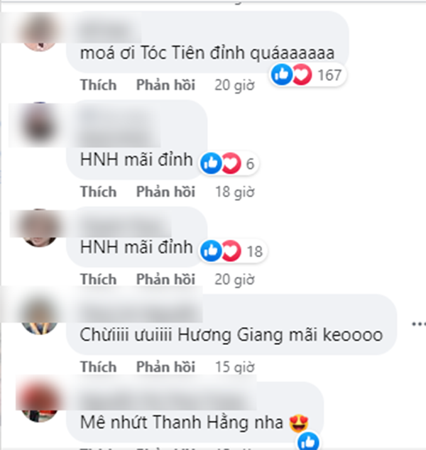 Fan trầm trồ trước dung nhan của các mỹ nhân Việt. Ảnh: Chụp màn hình