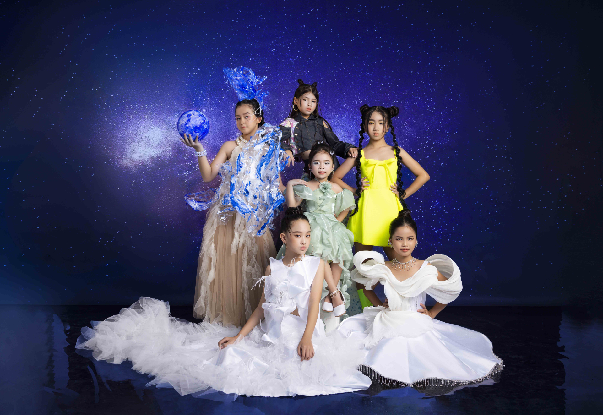 Hình ảnh quảng bá cho show diễn Kids Fashion Design Runway 2023