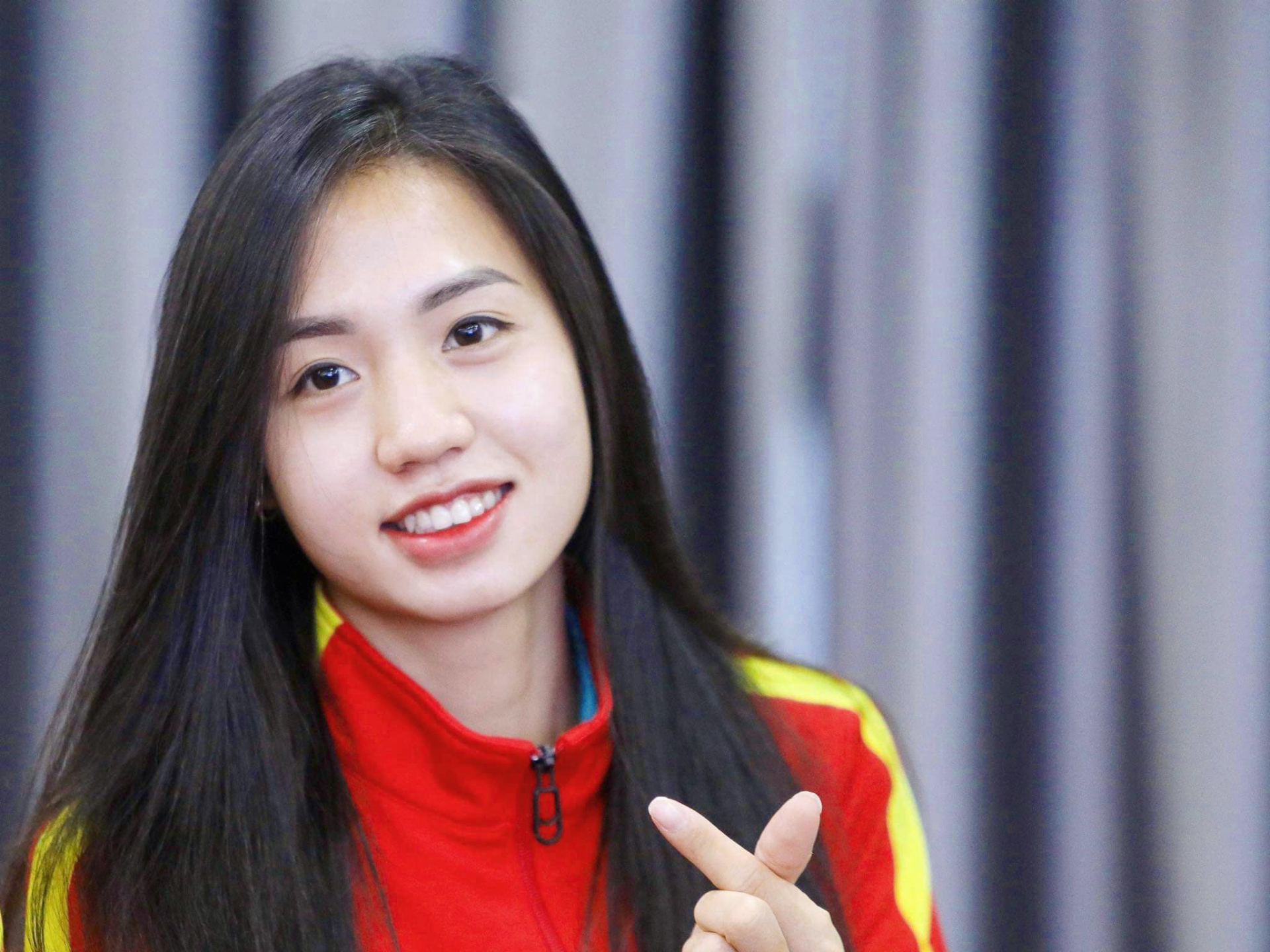 Trần Thị Duyên sinh năm 2000 và đang chơi ở vị trí hậu vệ. Ảnh: FBNV