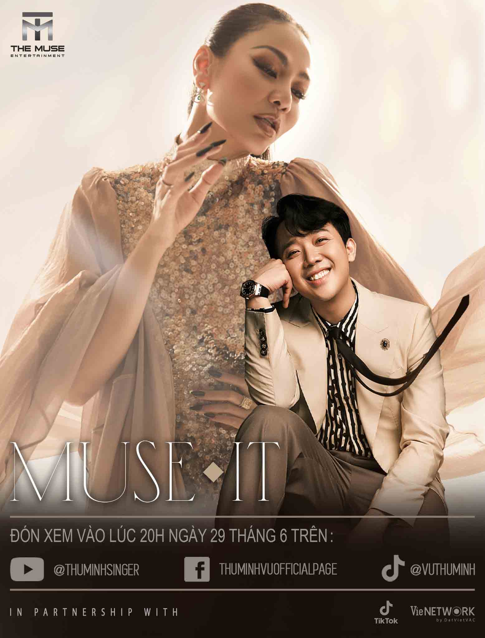 Teaser tập 3 show Muse It của Thu Minh với Trấn Thành làm khách mời
