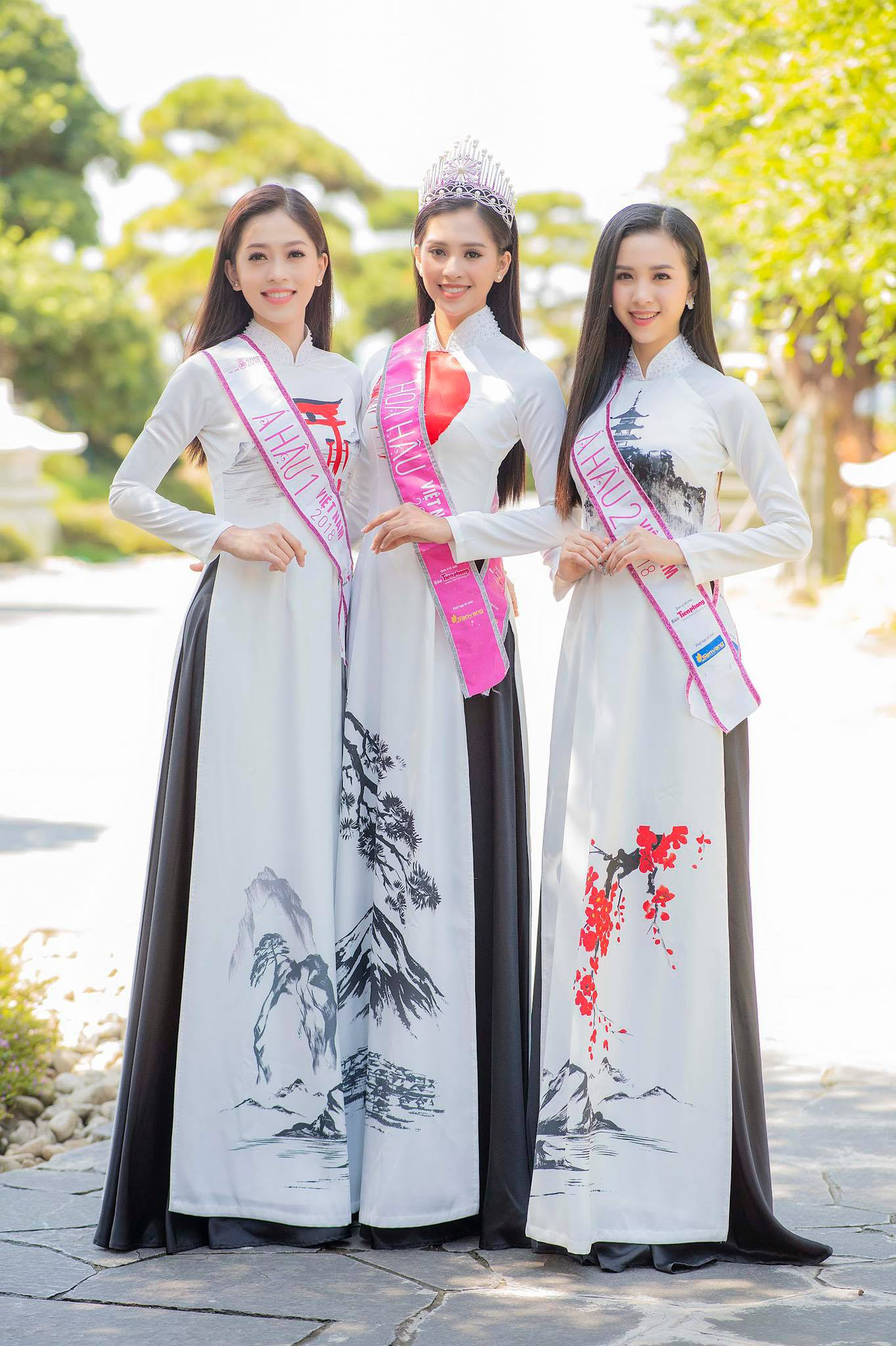 Top 3 Hoa hậu Việt Nam 2018. Ảnh:FBNV