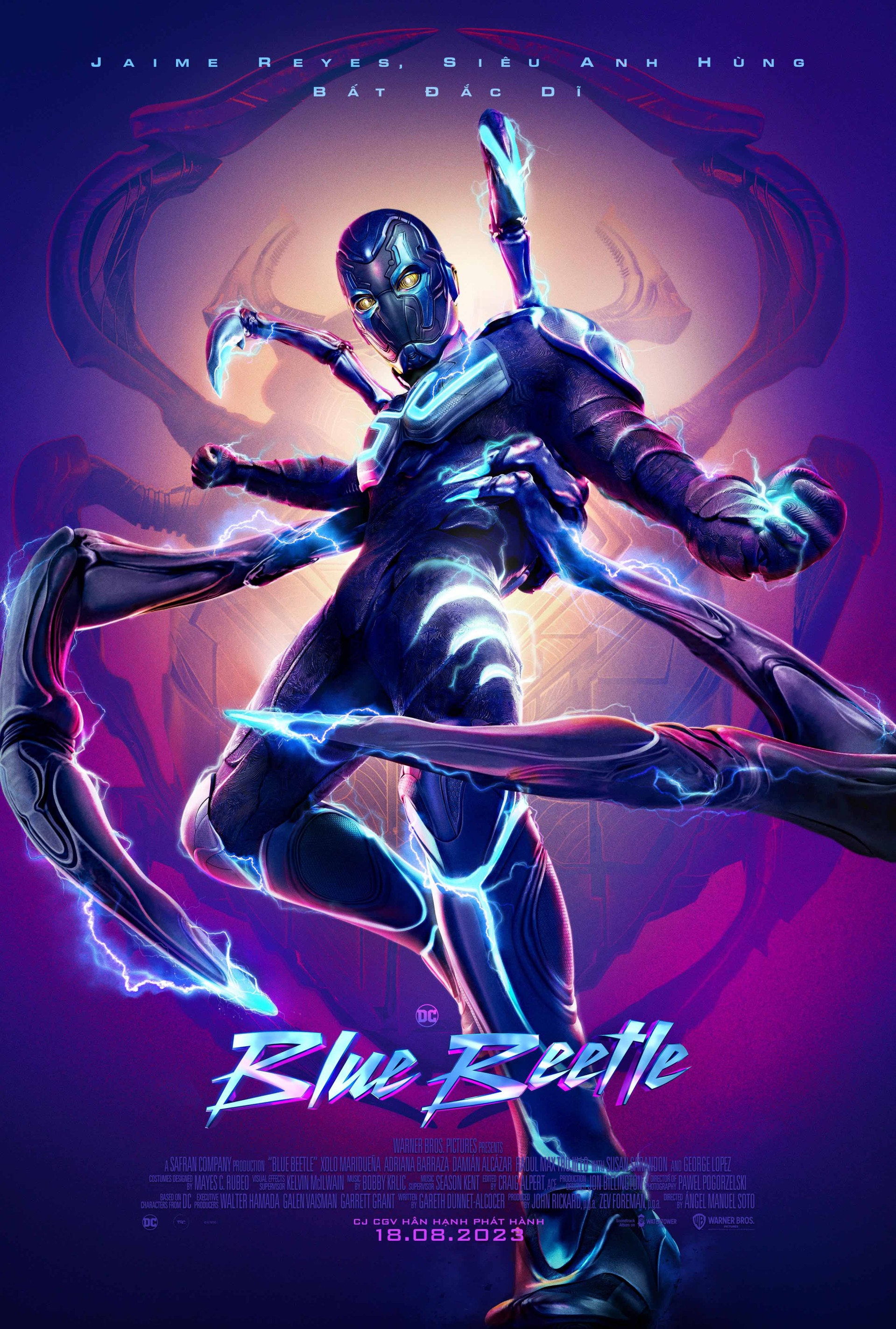 Tạo hình của Blue Beetle