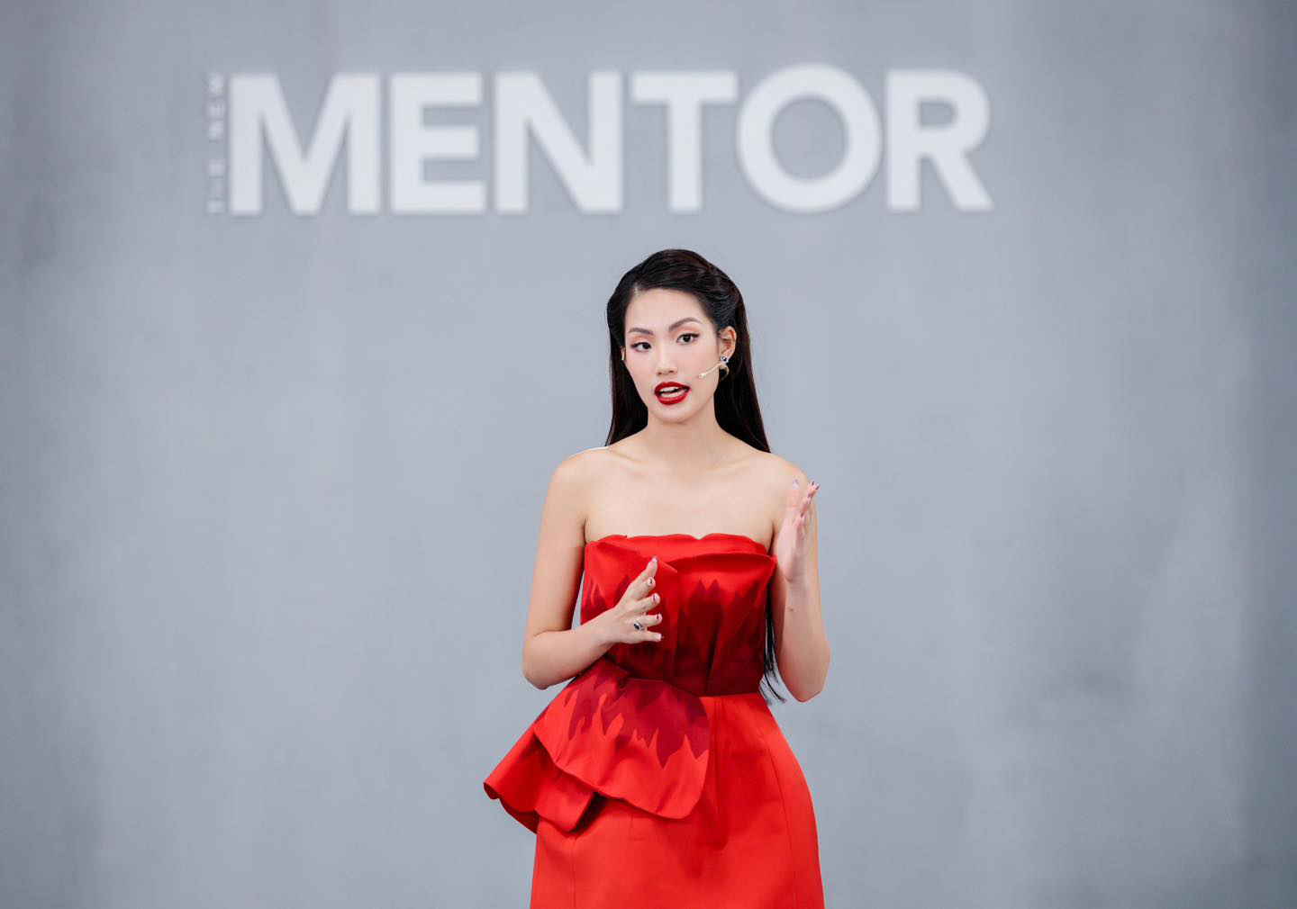 Lâm Châu nhận 'gạch đá' vì thái độ 'lồi lõm' tại tập cuối 'The New Mentor'. Ảnh: The New Mentor