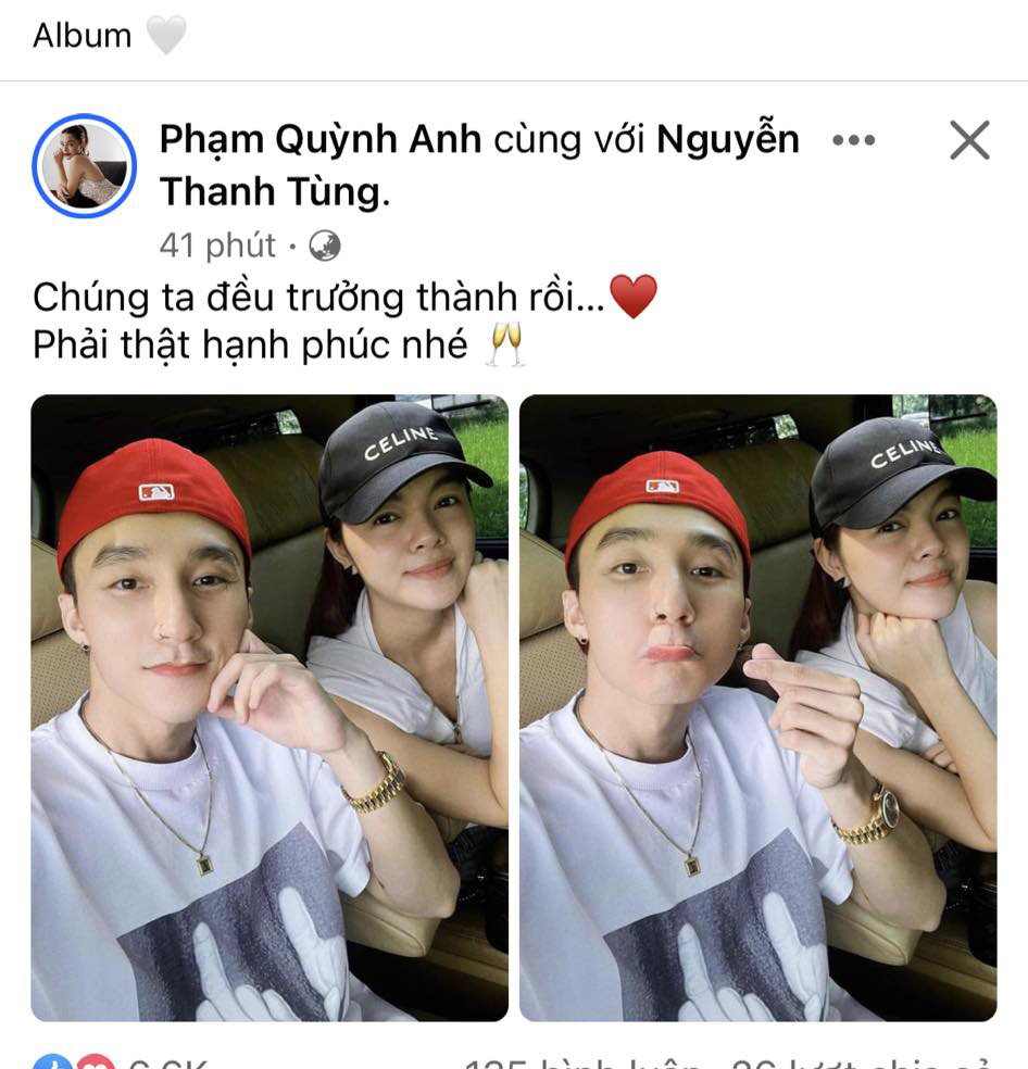 Phạm Quỳnh Anh tiết lộ hint 'sếp' sắp cưới vợ khiến fan bấn loạn?. Ảnh: FBNV
