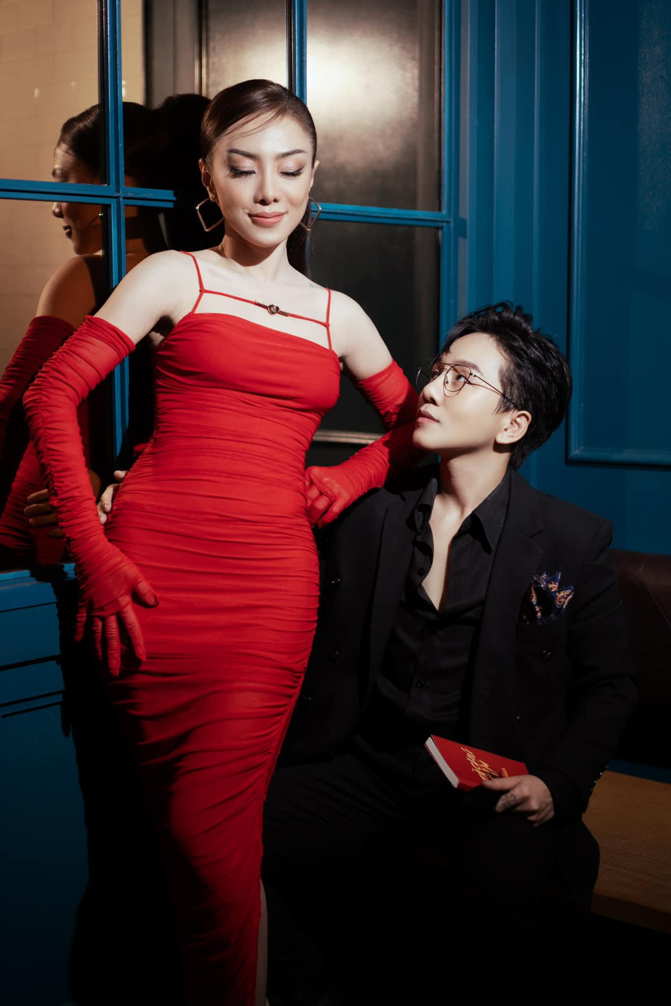 Miko Lan Trinh và Kenji bất chấp dư luận yêu đương ngày càng mặn nồng. Ảnh: FBNV