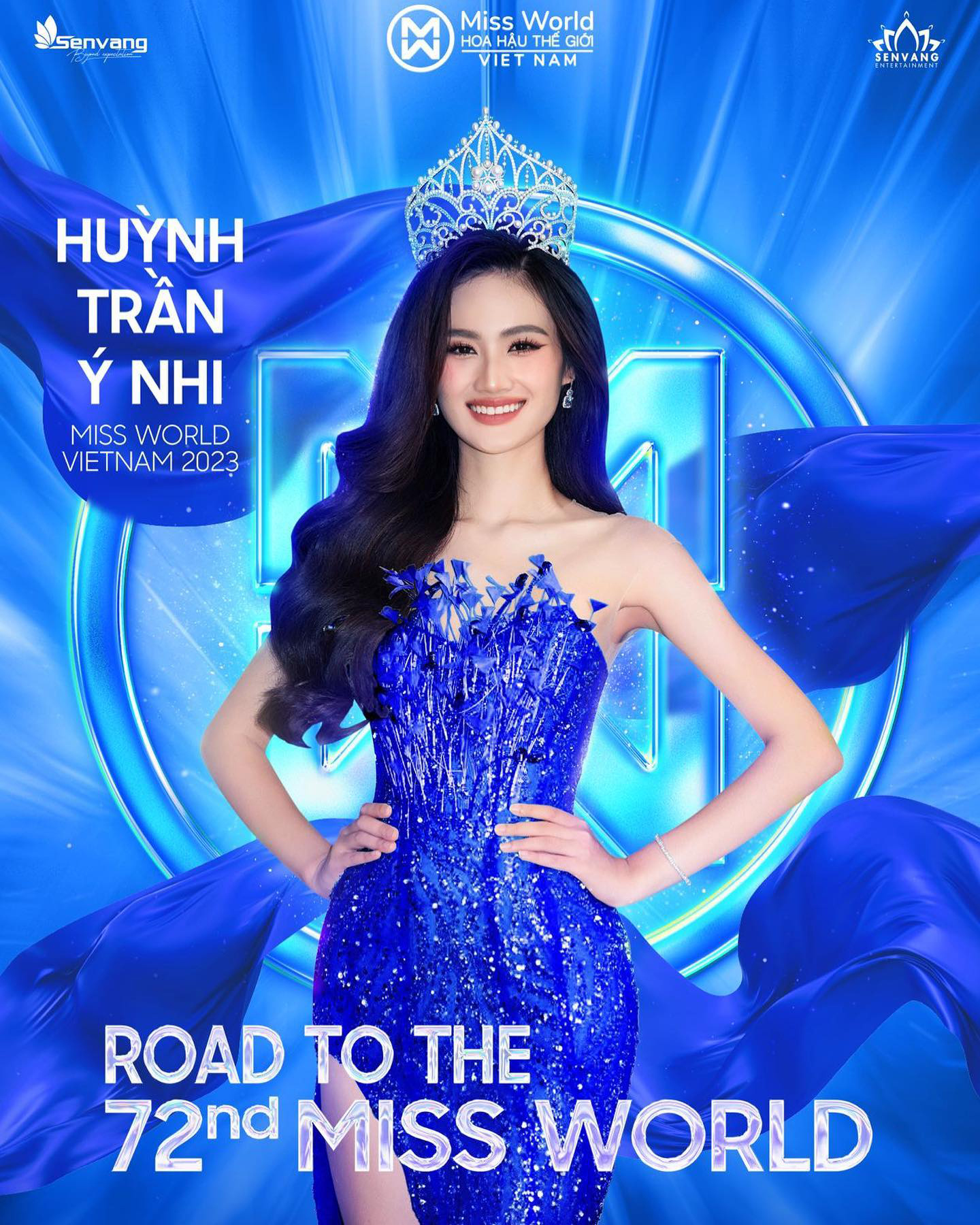 Ý Nhi sắp đại diện Việt Nam thi Miss World 2025.