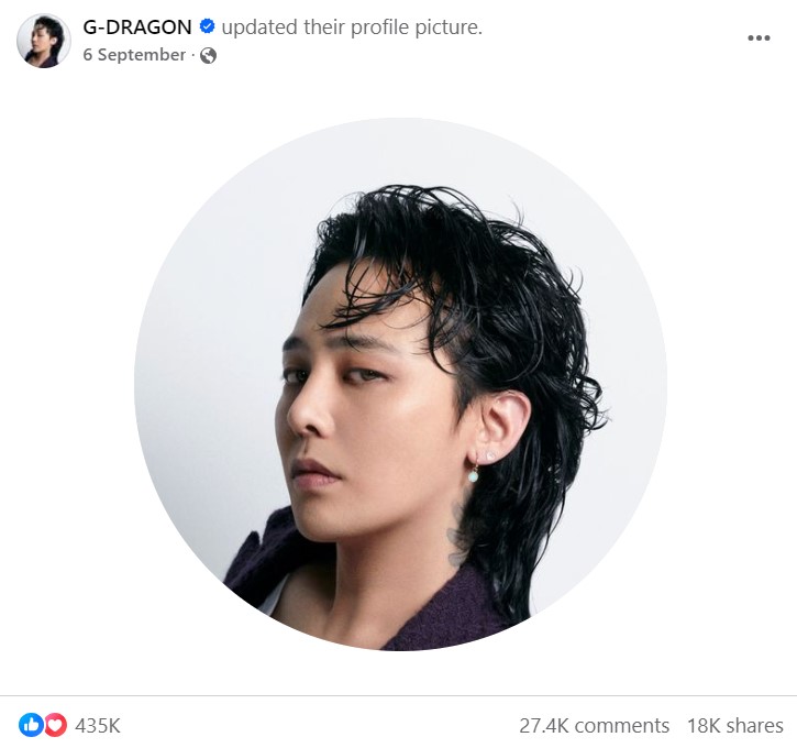 G-DRAGON 'đánh tiếng' trở lại đường đua K-Pop