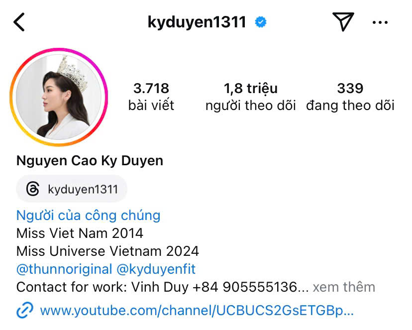 Hoa hậu Kỳ Duyên làm “dậy sóng” khi xuất hiện trên trang Miss Universe với lượt tương tác khủng - ảnh 4