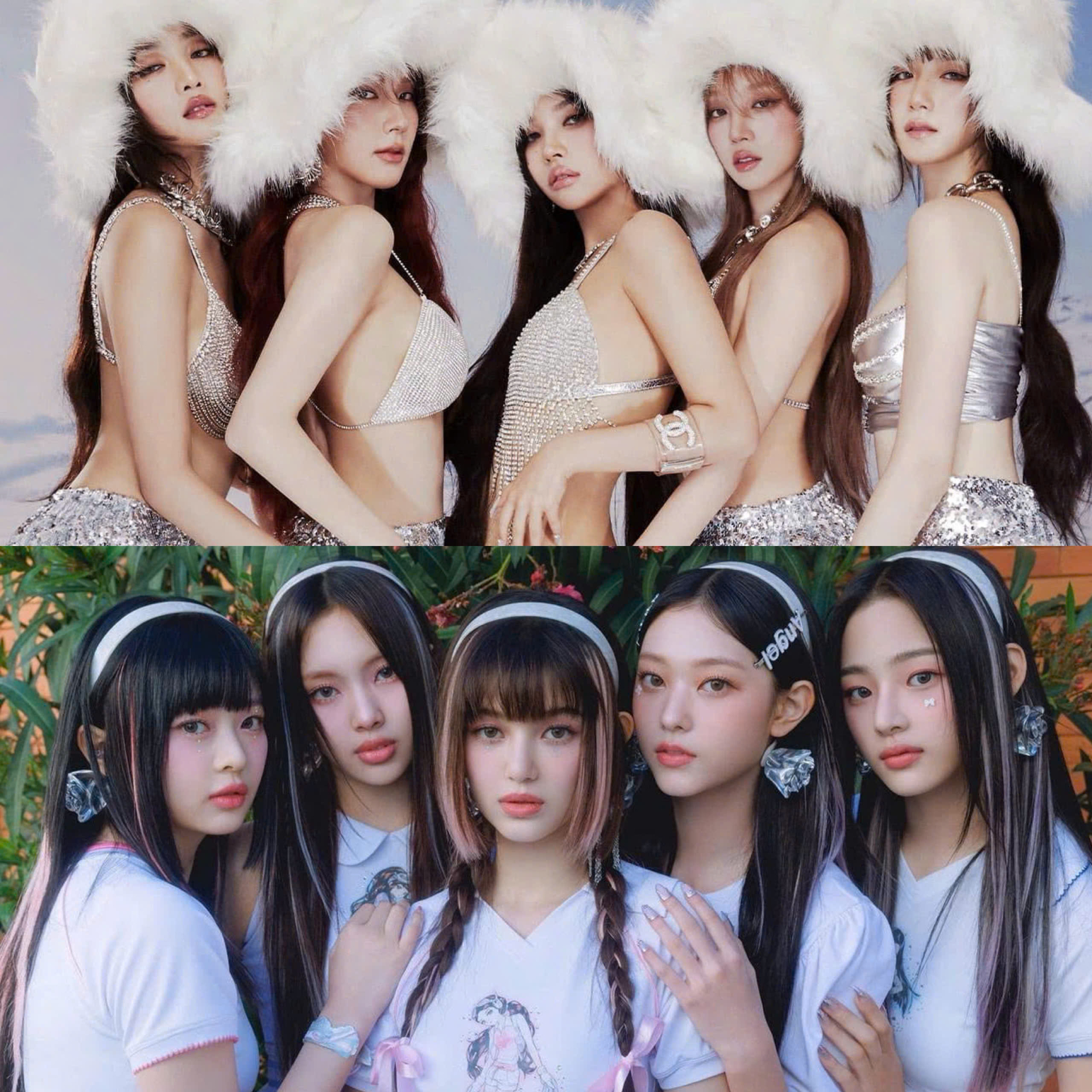Nhóm nhạc NewJeans và (G)I-DLE