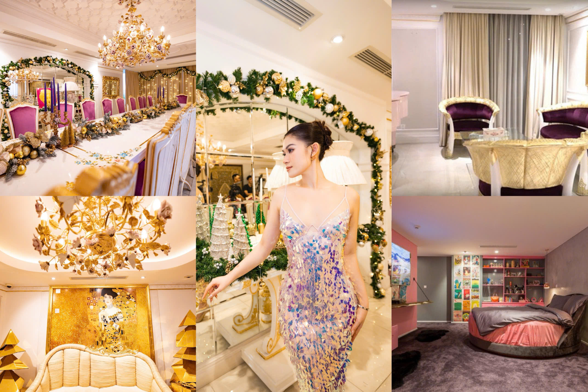 MisThy “lạc lối” trong biệt thự Ngọc Thanh Tâm: Nhà đẹp như cung điện, chị chủ lại còn dễ thương hết nấc - ảnh 2