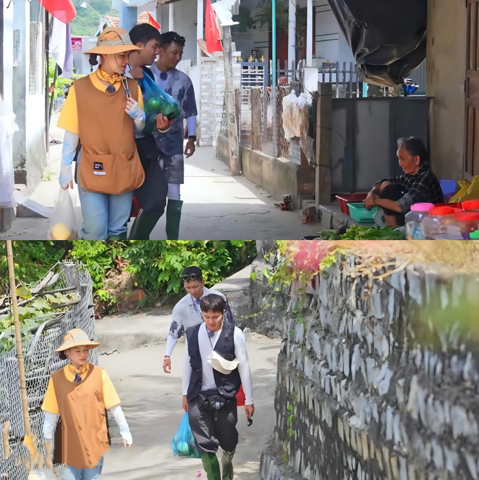 Duy Khánh bất ngờ khi được các cụ bà nhận ra và gửi gắm tình yêu thương - ảnh 2