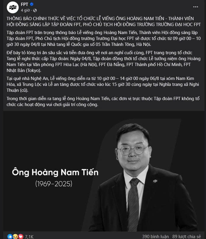 Giáo sư Cù Trọng Xoay xúc động tiễn biệt ông Hoàng Nam Tiến, hé lộ con người thật của vị lãnh đạo FPT - ảnh 5