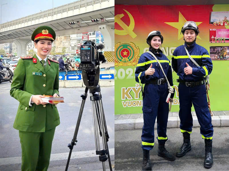 “Girl phố” gây sốt Hồ Gươm: Hóa ra là Thiếu tá công an xinh đẹp, “hoa khôi của ngành” - ảnh 2