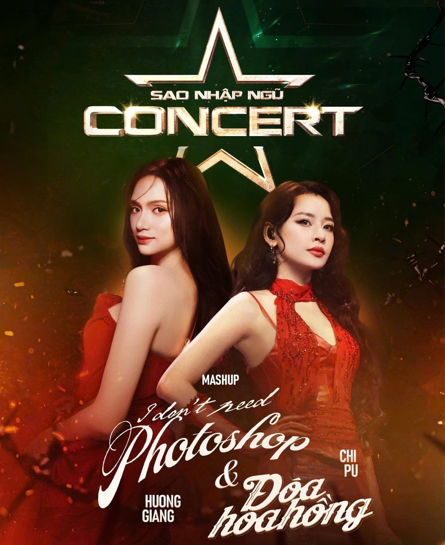 Chi Pu – Hương Giang lần đầu kết hợp trên sân khấu “Sao Nhập Ngũ Concert”, Kỳ Duyên gây bất ngờ khi cầm mic - ảnh 1