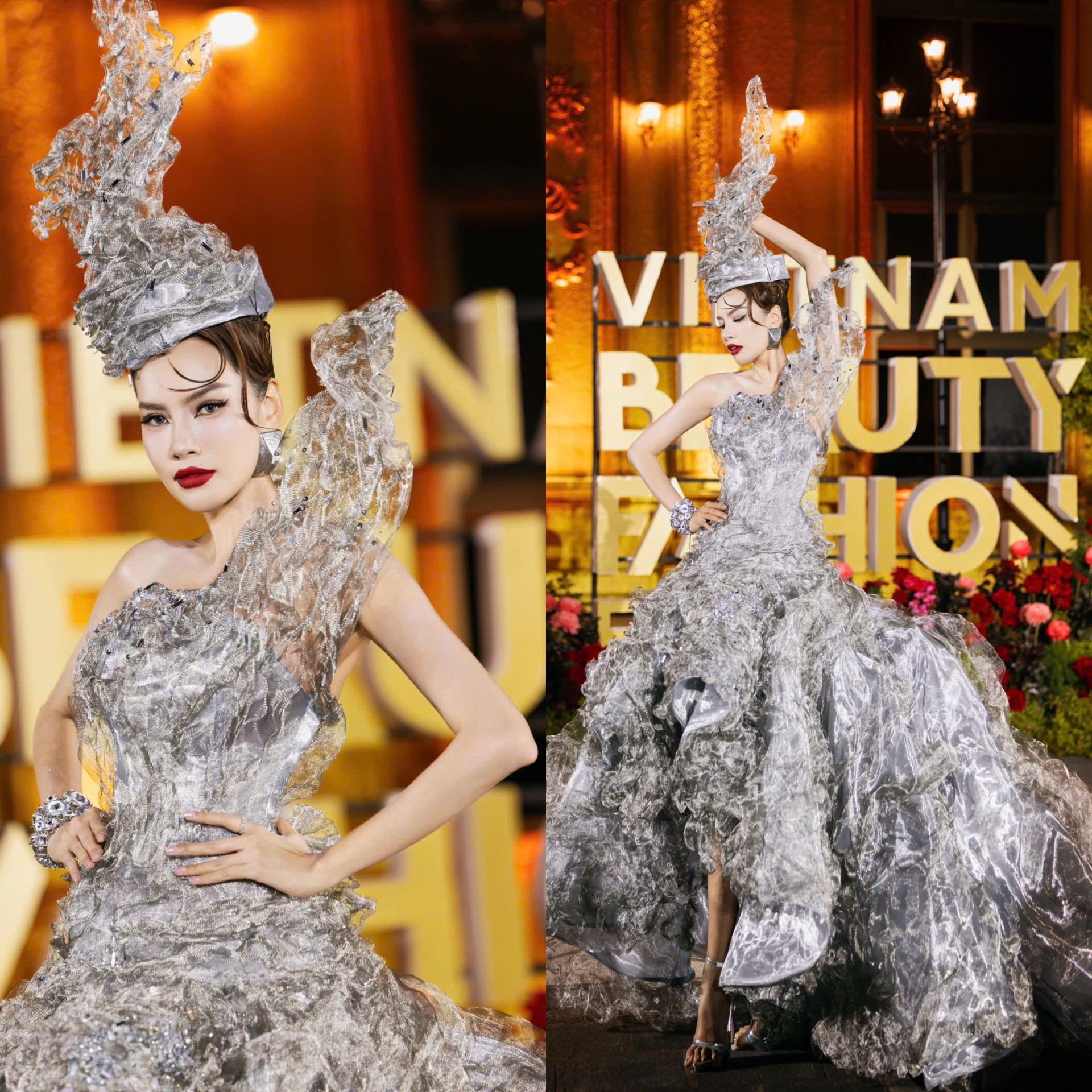 Hoa hậu Lê Hoàng Phương hoá công chúa lộng lẫy cùng dàn hậu ‘gây thương nhớ’ tại Vietnam Beauty Fashion Fest - ảnh 5