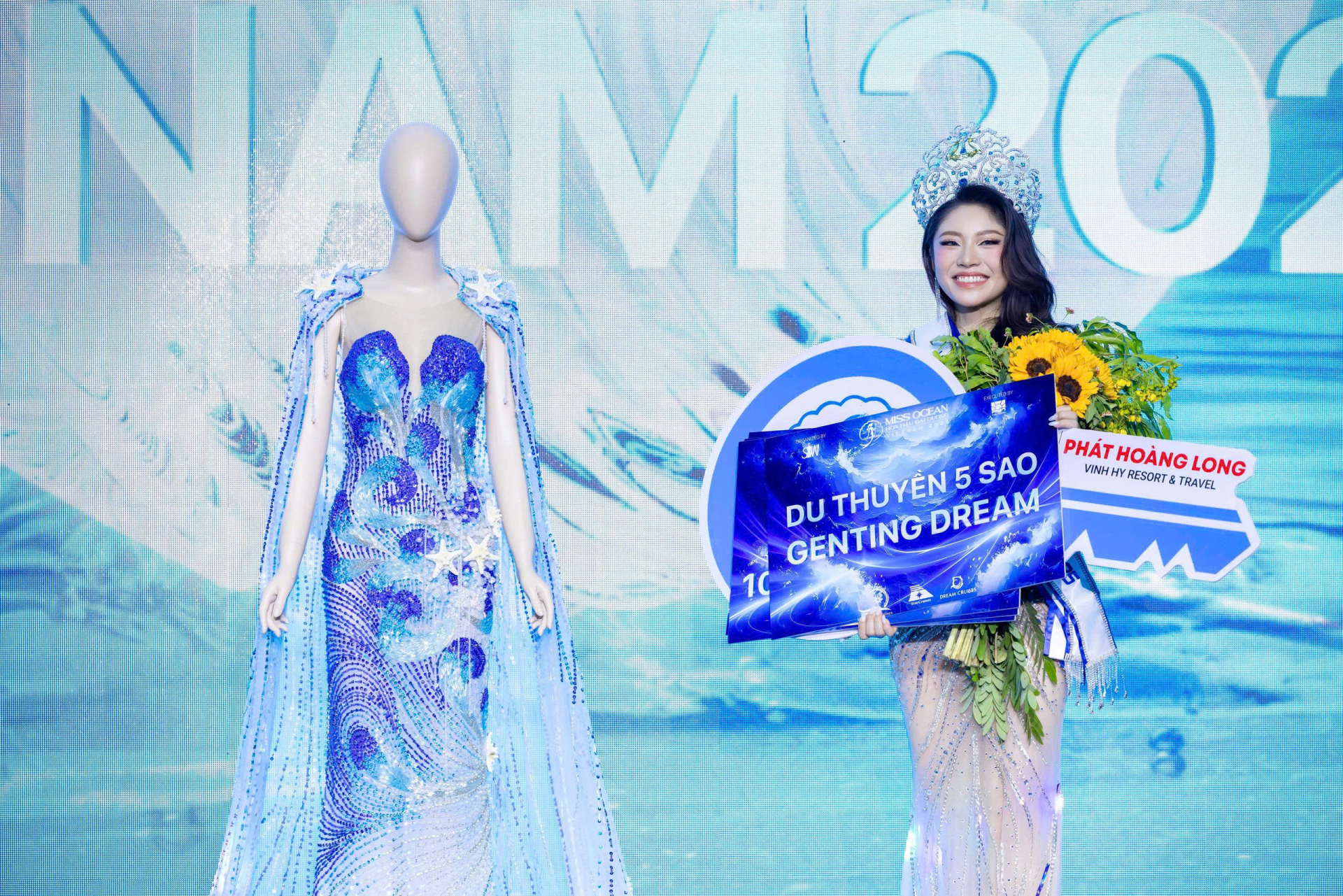 Nguyễn Thanh Thảo chính thức trở thành Tân Hoa hậu Đại dương Việt Nam 2025 - ảnh 3