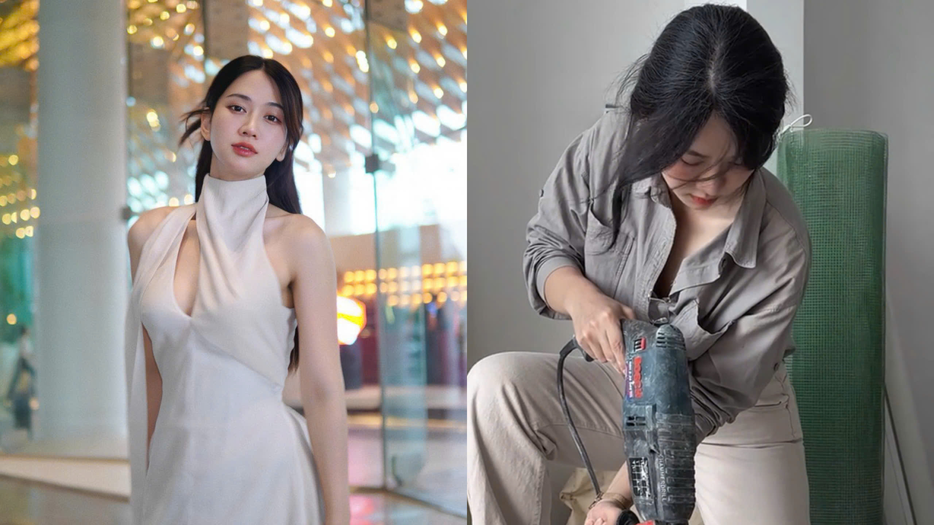 Lê Bống bị cộng đồng mạng phẫn nộ khi mang giày cao gót, áo hở nút thiết kế nhà