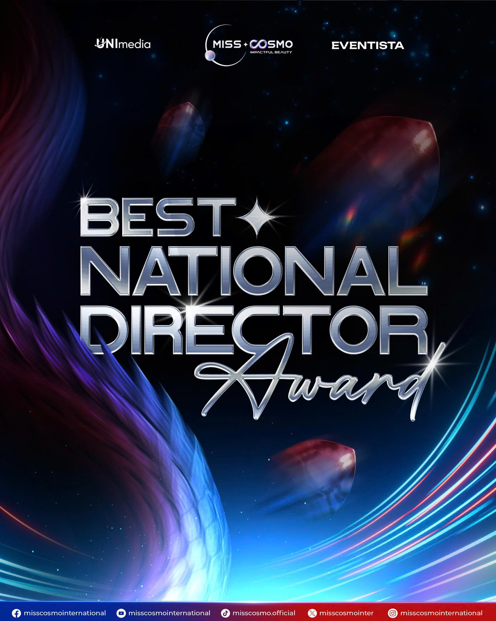Lần đầu tiên Miss Cosmo 2025 mở cổng bình chọn toàn cầu cho giải thưởng “Best National Director” - ảnh 1