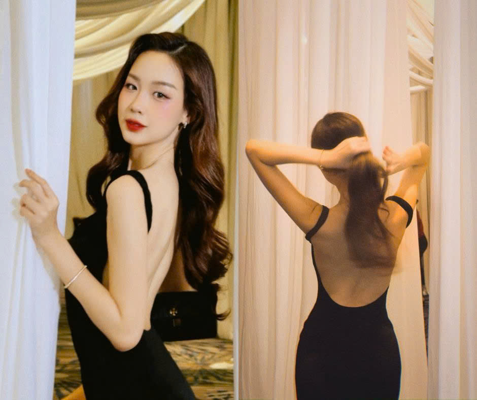 Võng eo triệu người mê của Hoa hậu Bảo Ngọc ở hậu trường tiệc đám cưới Á hậu Quỳnh Châu gây bão MXH - ảnh 2