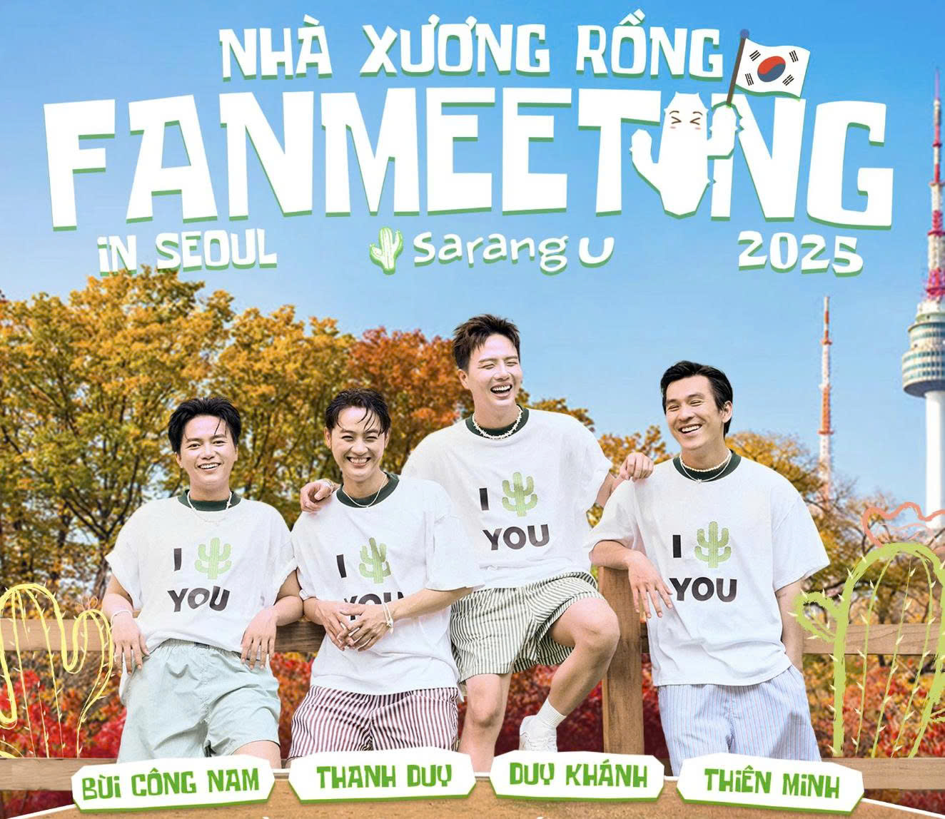 Fan meeting của Nhà Xương Rồng tại Seoul bất ngờ bị hủy - ảnh 1