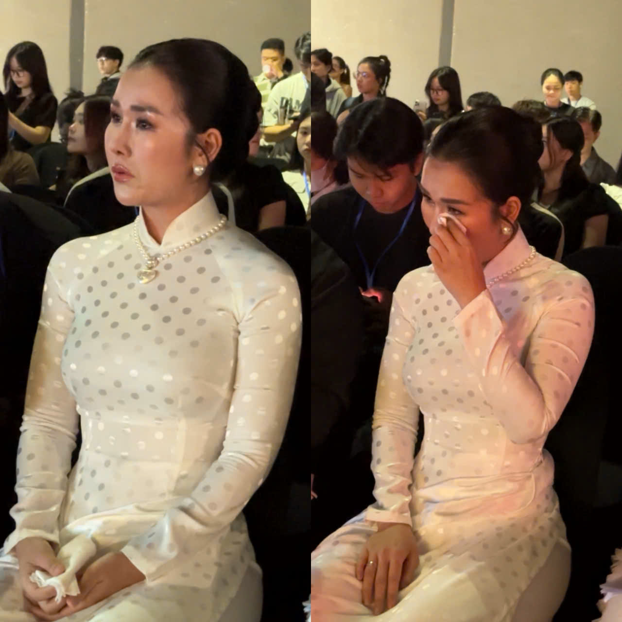 Võ Hạ Trâm xúc động nghẹn ngào, bật khóc khi thể hiện ca khúc “Điều ước của mẹ” - ảnh 2