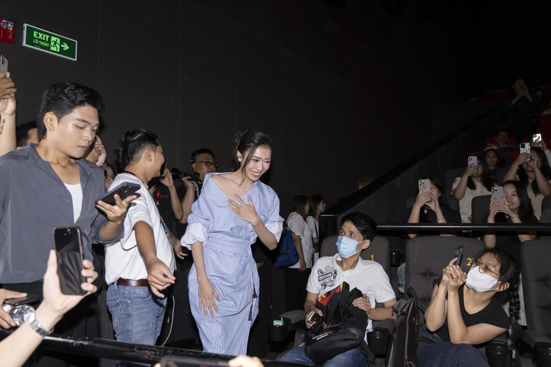 Quang Tuấn hồi hộp, Nguyên Thảo “tụt huyết áp” trước khi phim hành động đầu tay ra mắt khán giả - ảnh 7