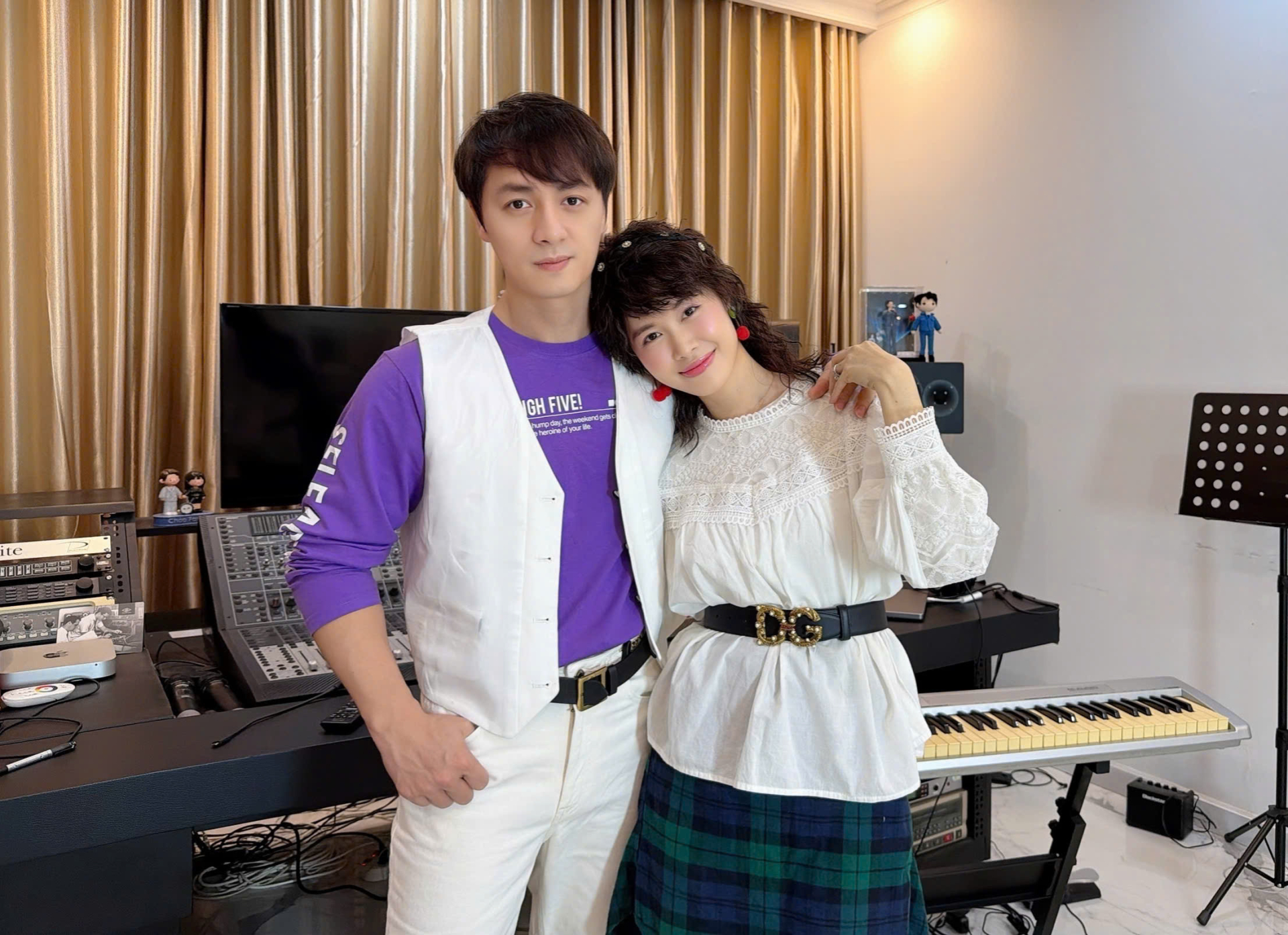 Vợ chồng Đăng Khôi cosplay chính mình 20 năm trước nhân kỷ niệm ngày cưới - ảnh 4